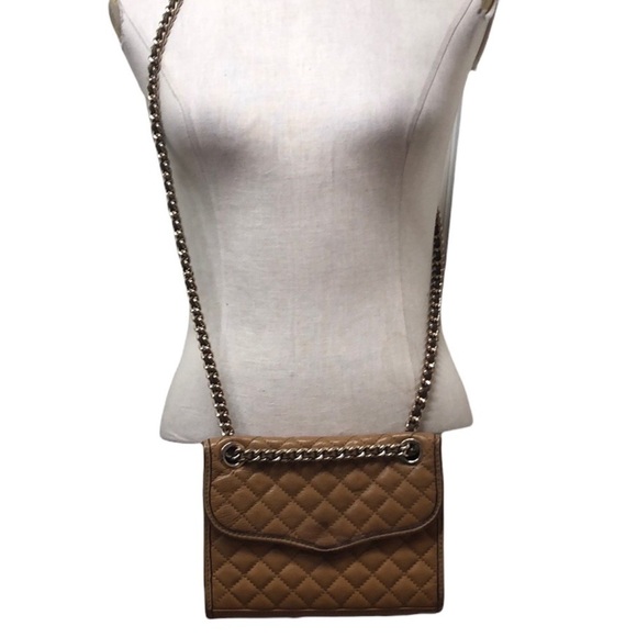 Rebecca Minkoff Quilted Leather Convertible Crossbody Purse - Picture 1 of 15